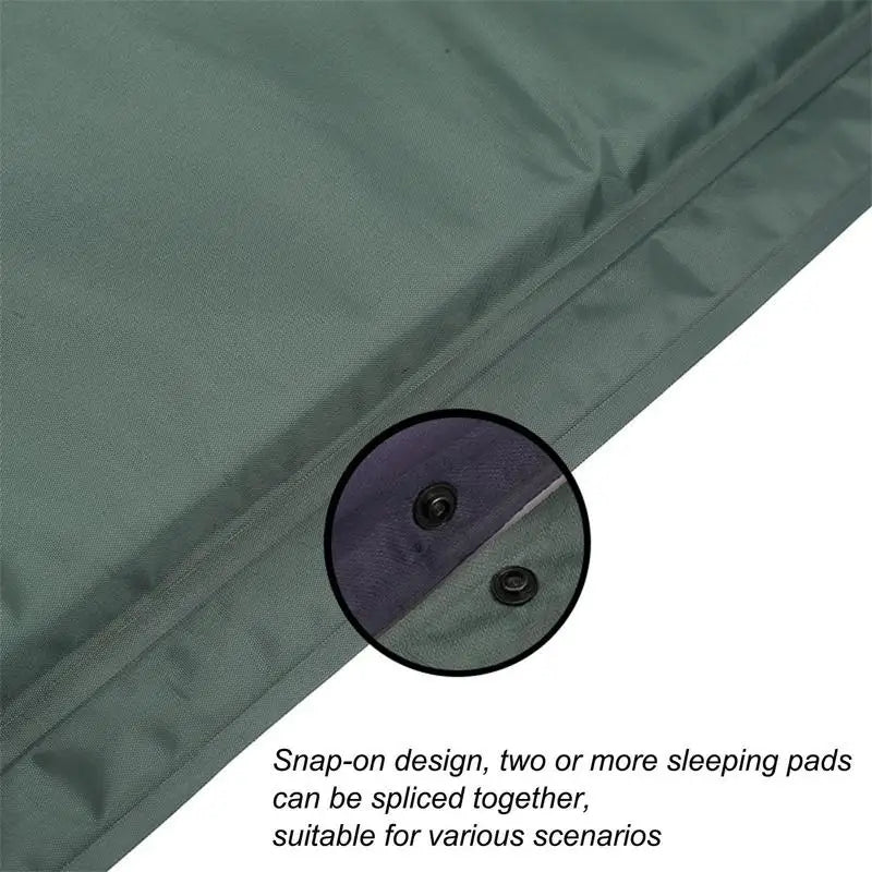 Inflatable Camping Mats Camping Mattress Pad 4-Season Camp Sleeping Mat.