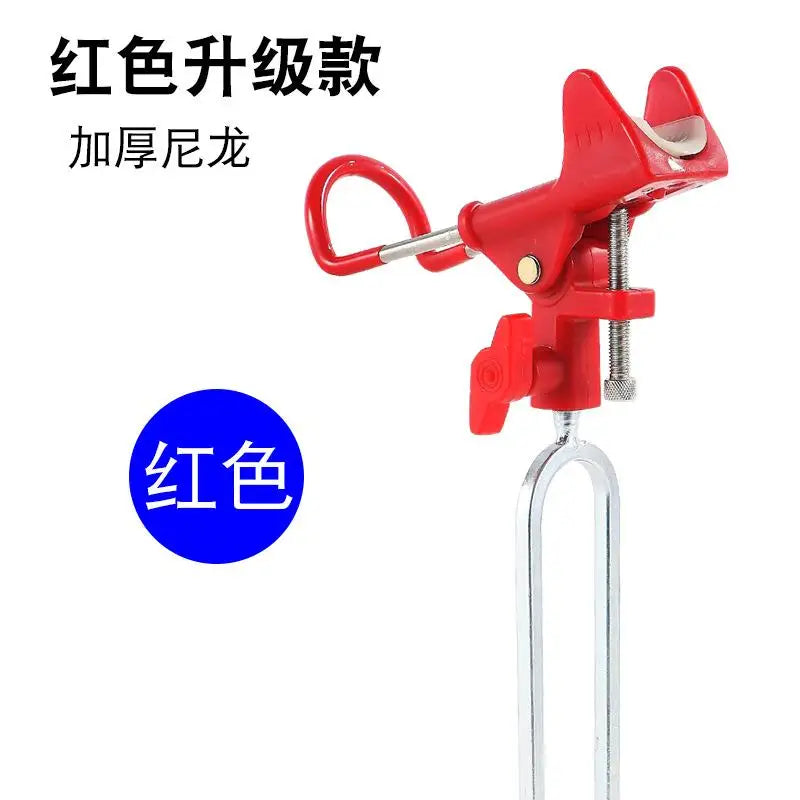 360° Adjustable Bank Fishing Rod Holder – Foldable Ground Spike Stand, Rust-Proof
