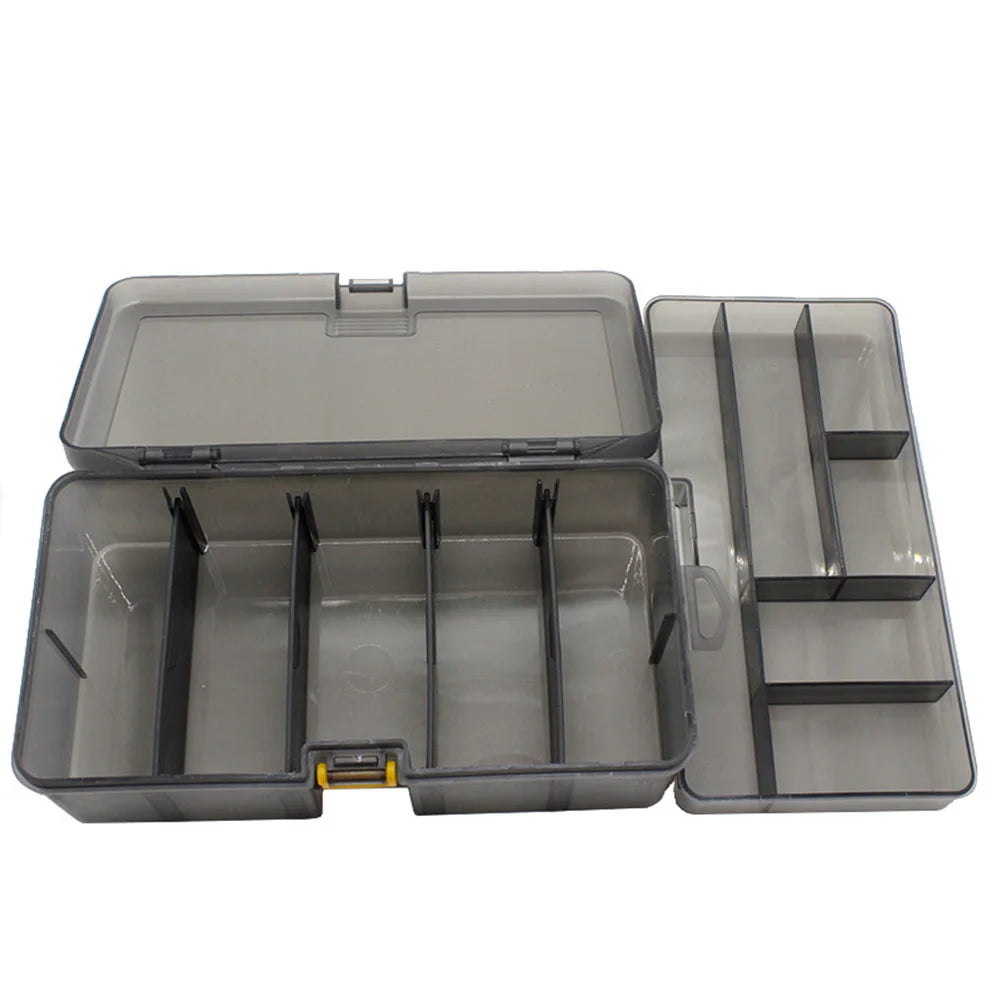 Portable Lure Tackle Box Removable Plastic Fishing Tackle Box.