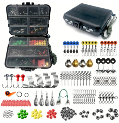187pcs Ultimate Fishing Kit Set — Complete Tackle Starter Kit
