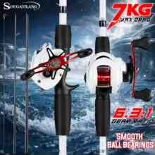 Catfish Angler Starter Kit – Rod, Reel, Rig Kit & 40L Backpack