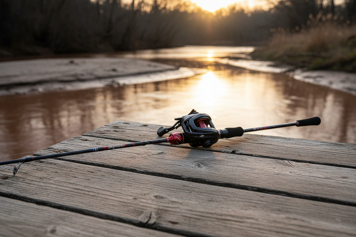 Sougayilang Rod and Reel Lifestyle Shot